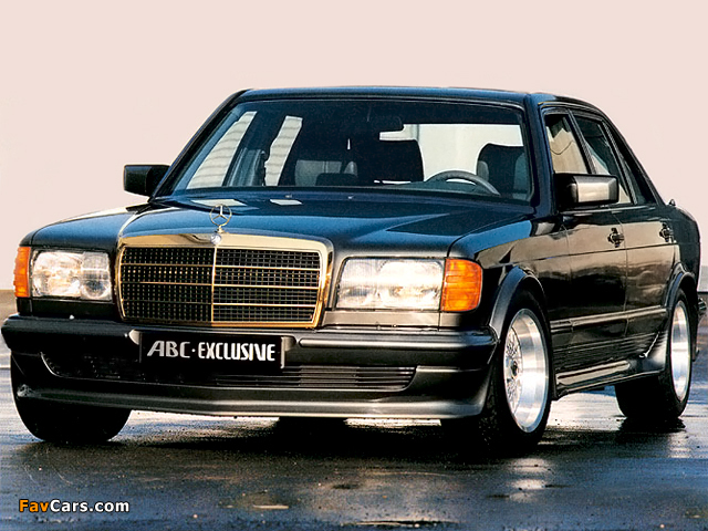 ABC Exclusive 500 SEL (W126) 1983 pictures (640 x 480)