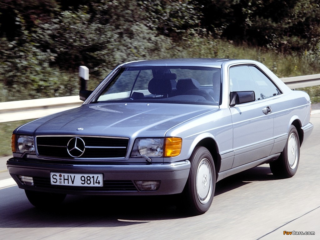 Mercedes-Benz 560 SEC (C126) 1985–91 images (1024 x 768)
