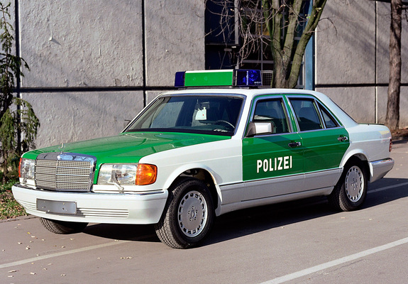 Mercedes-Benz 420 SE Guard Polizei (W126) 1985–91 photos
