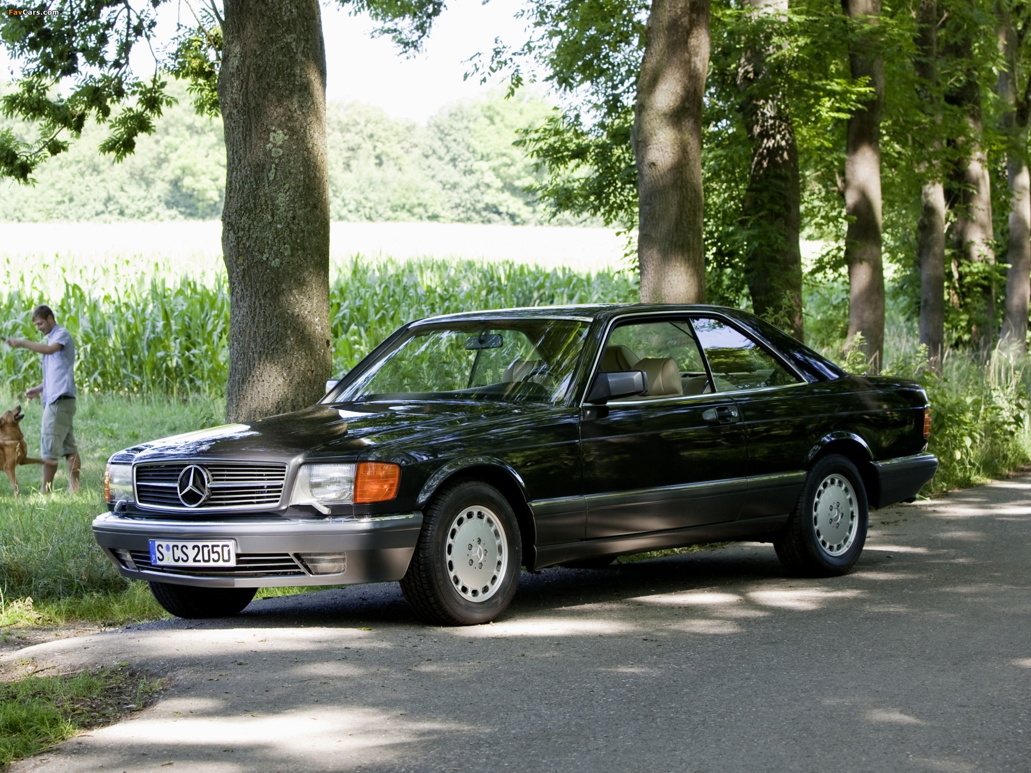 Mercedes-Benz 560 SEC (C126) 1985–91 photos (2048 x 1536)