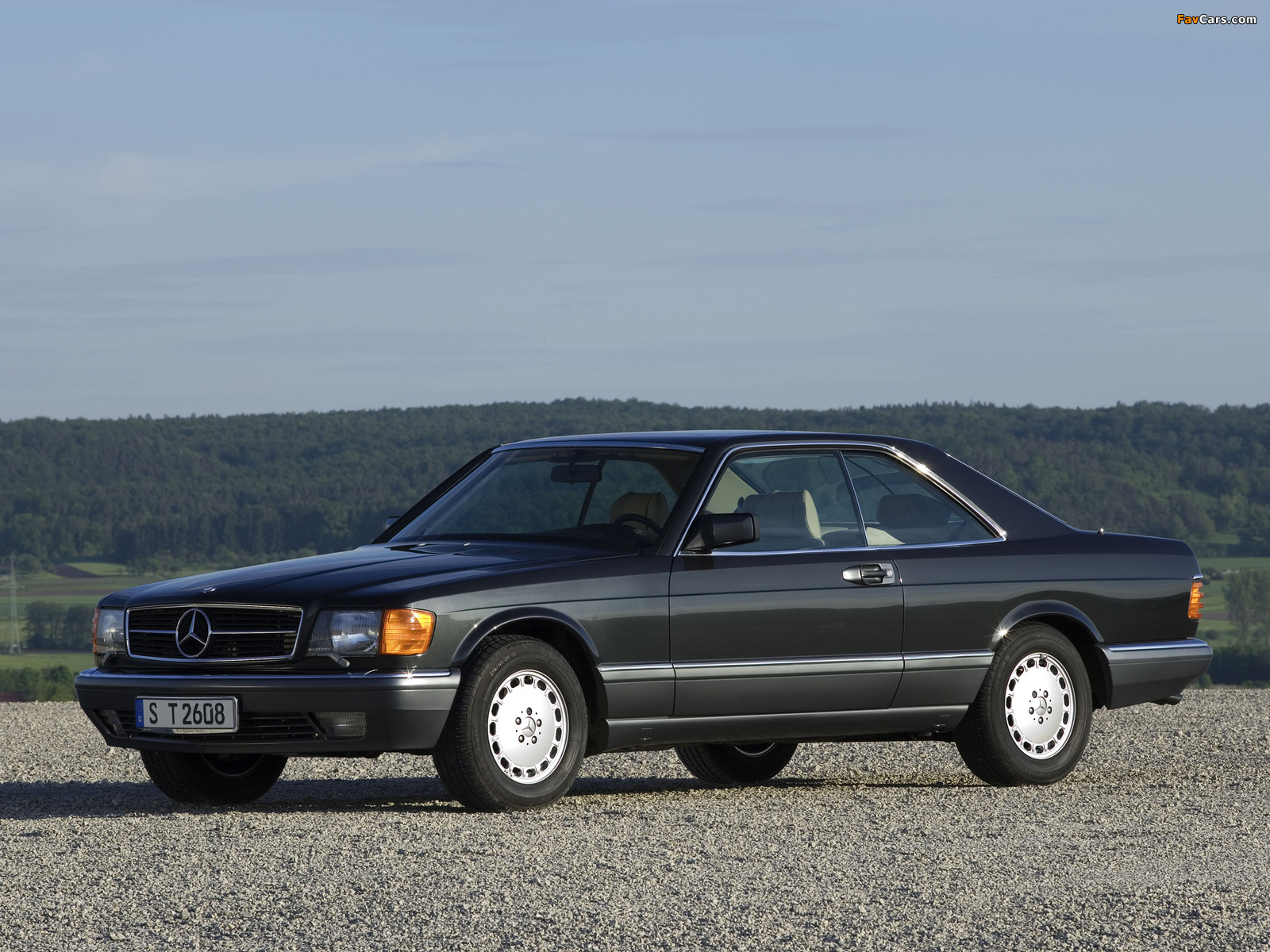 Mercedes-Benz 560 SEC (C126) 1985–91 wallpapers (1600 x 1200)
