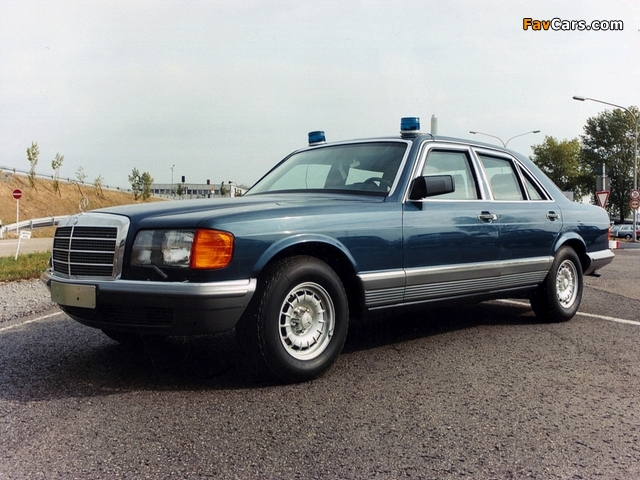 Mercedes-Benz 500 SEL Guard (W126) 1985–91 wallpapers (640 x 480)