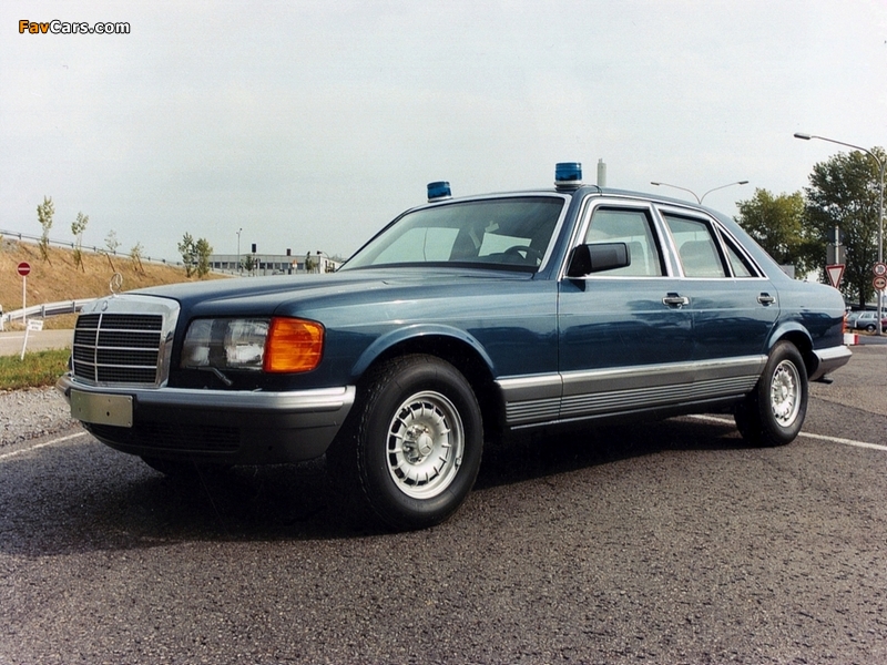 Mercedes-Benz 500 SEL Guard (W126) 1985–91 wallpapers (800 x 600)