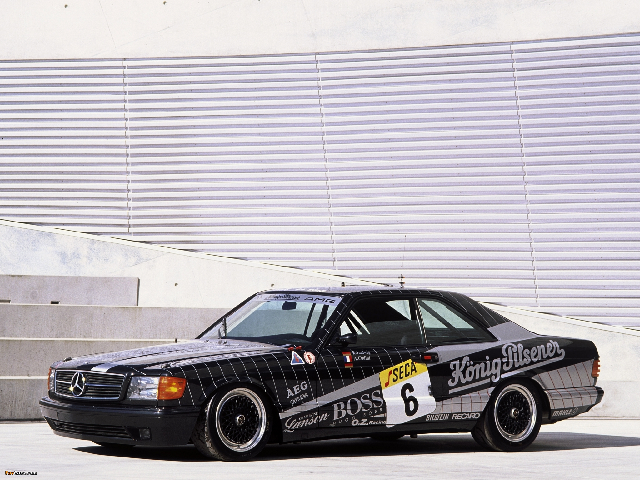 AMG 500 SEC Race Car (C126) 1989 photos (2048 x 1536)