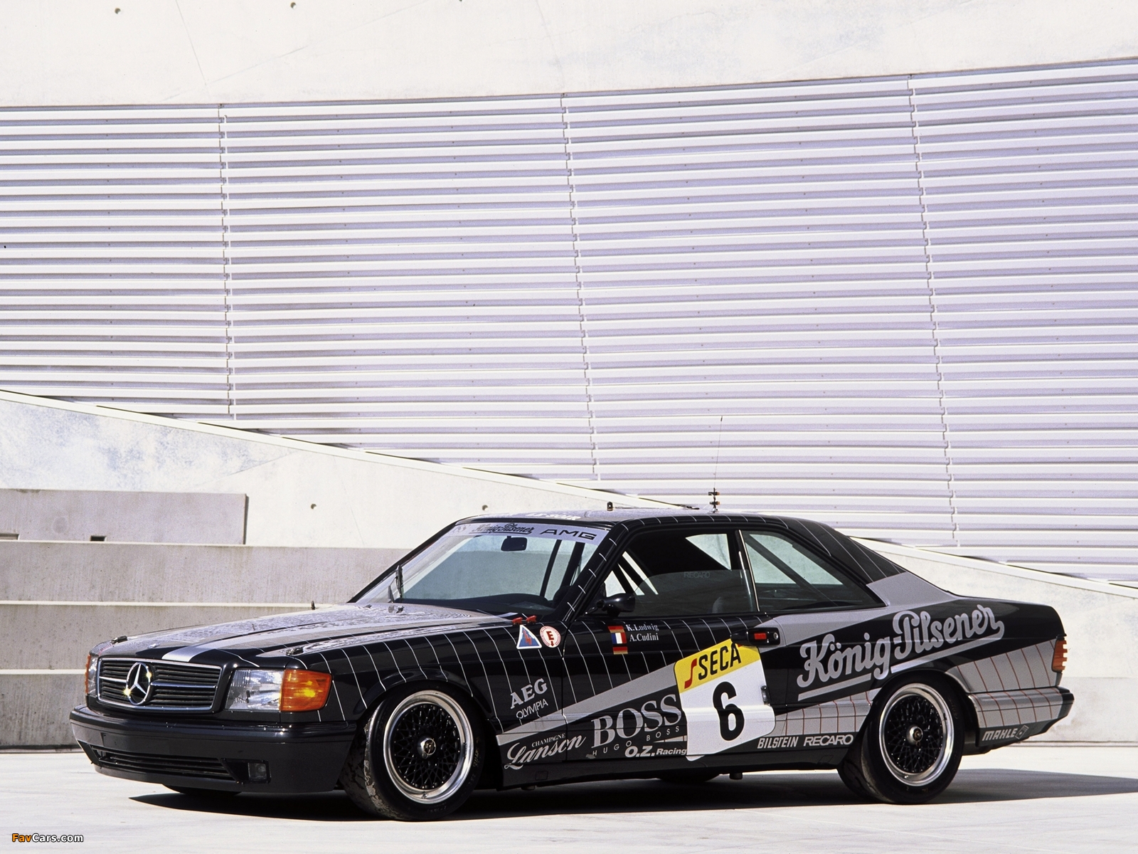 AMG 500 SEC Race Car (C126) 1989 photos (1600 x 1200)