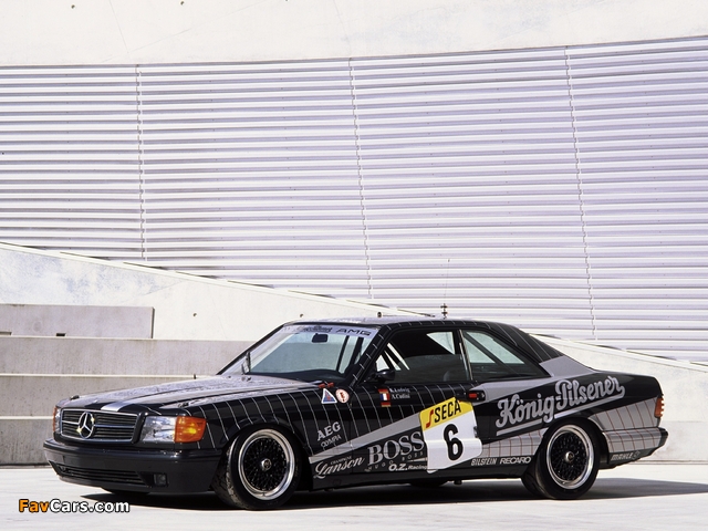 AMG 500 SEC Race Car (C126) 1989 photos (640 x 480)