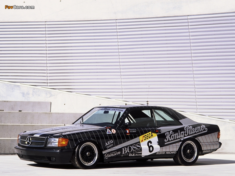 AMG 500 SEC Race Car (C126) 1989 photos (800 x 600)