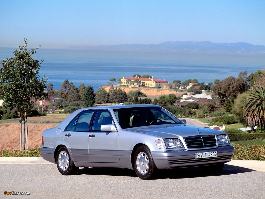 Mercedes-Benz S-Klasse (W140) 1991–98 images (1024 x 768)