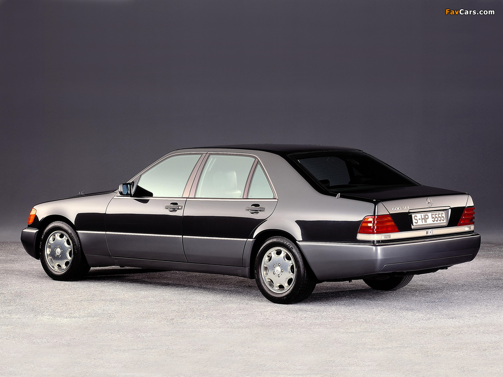 Mercedes-Benz 600 SEL (W140) 1991–92 images (1024 x 768)