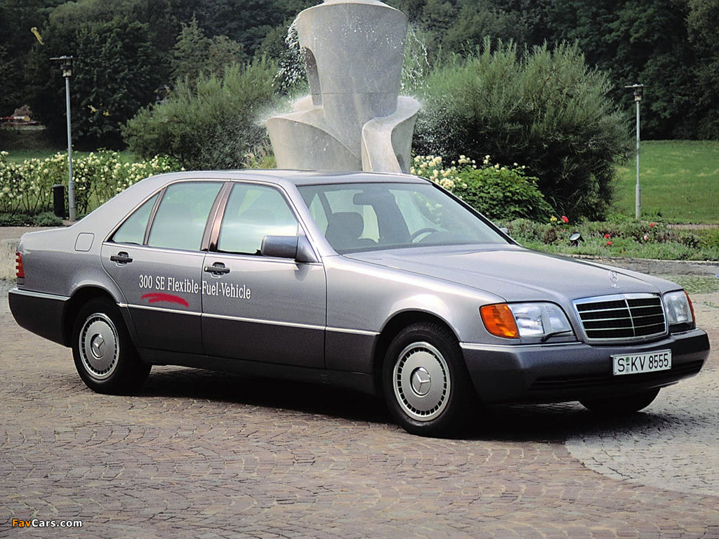 Mercedes-Benz 300 SE Flexible Fuel Vehicle (W140) 1991–93 images (1024 x 768)