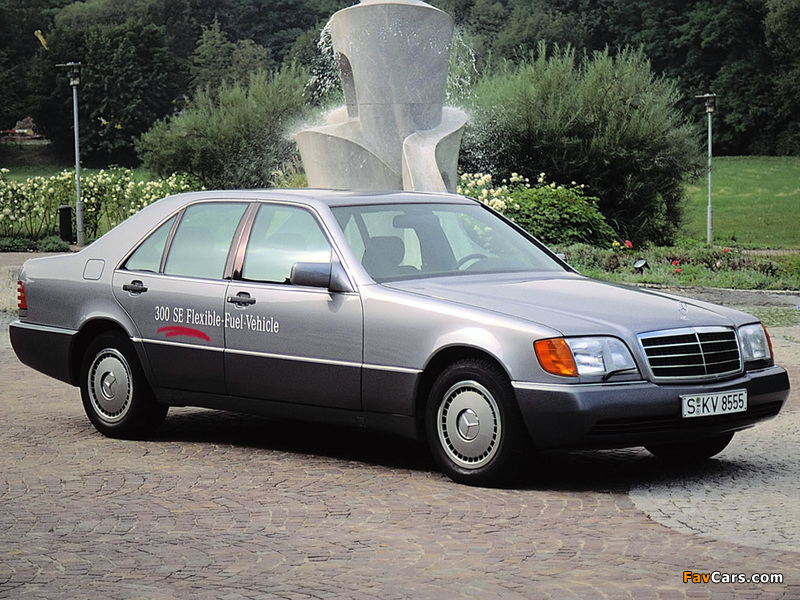 Mercedes-Benz 300 SE Flexible Fuel Vehicle (W140) 1991–93 images (800 x 600)
