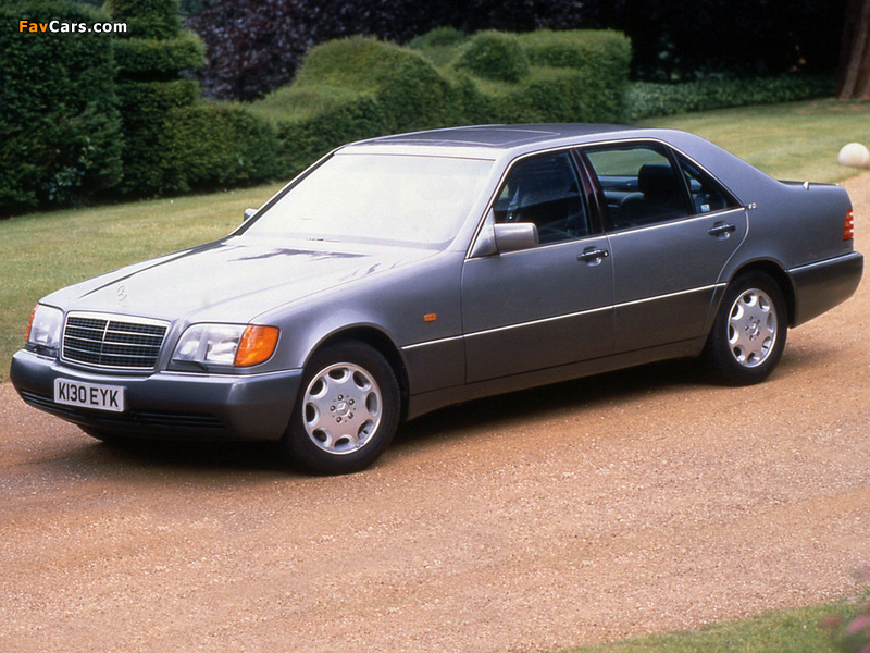 Mercedes-Benz 600 SEL UK-spec (W140) 1991–92 images (800 x 600)