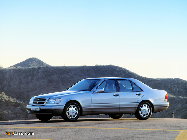 Mercedes-Benz S-Klasse (W140) 1991–98 images (640 x 480)