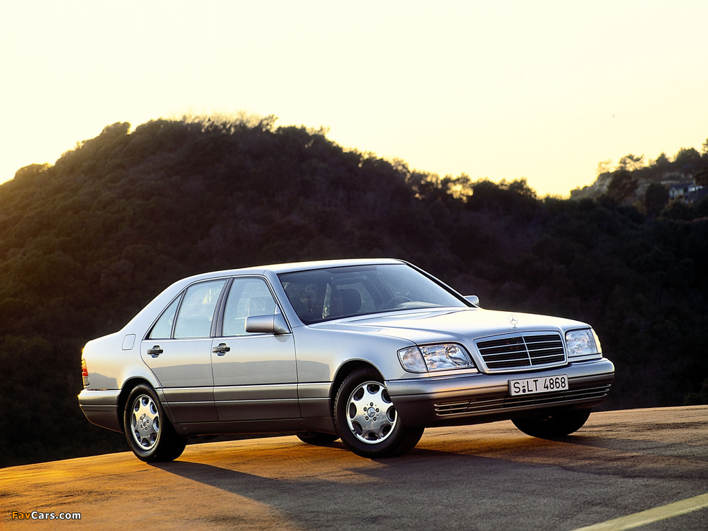 Mercedes-Benz S-Klasse (W140) 1991–98 photos (1024 x 768)