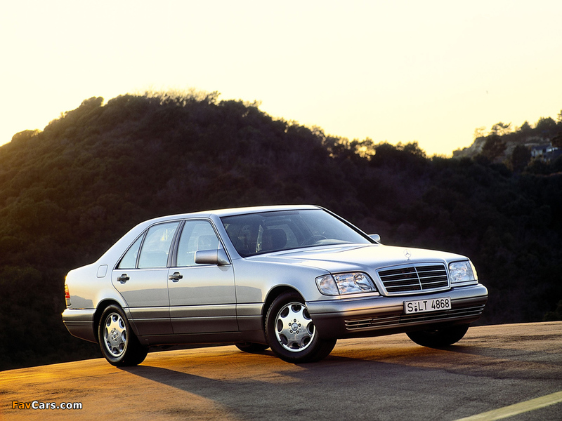 Mercedes-Benz S-Klasse (W140) 1991–98 photos (800 x 600)