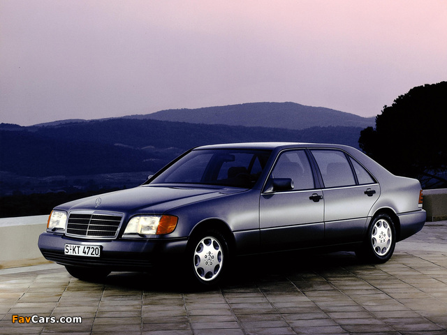 Mercedes-Benz 500 SEL (W140) 1991–93 photos (640 x 480)