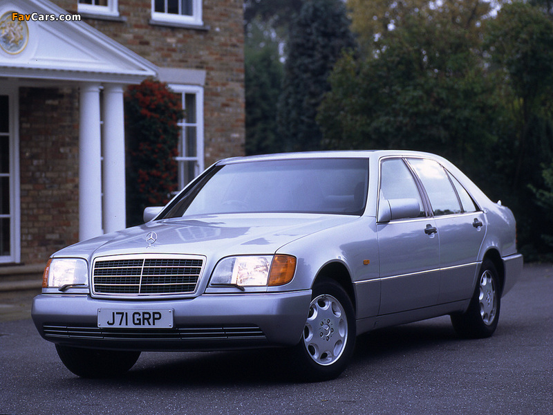 Mercedes-Benz 600 SEL UK-spec (W140) 1991–92 photos (800 x 600)