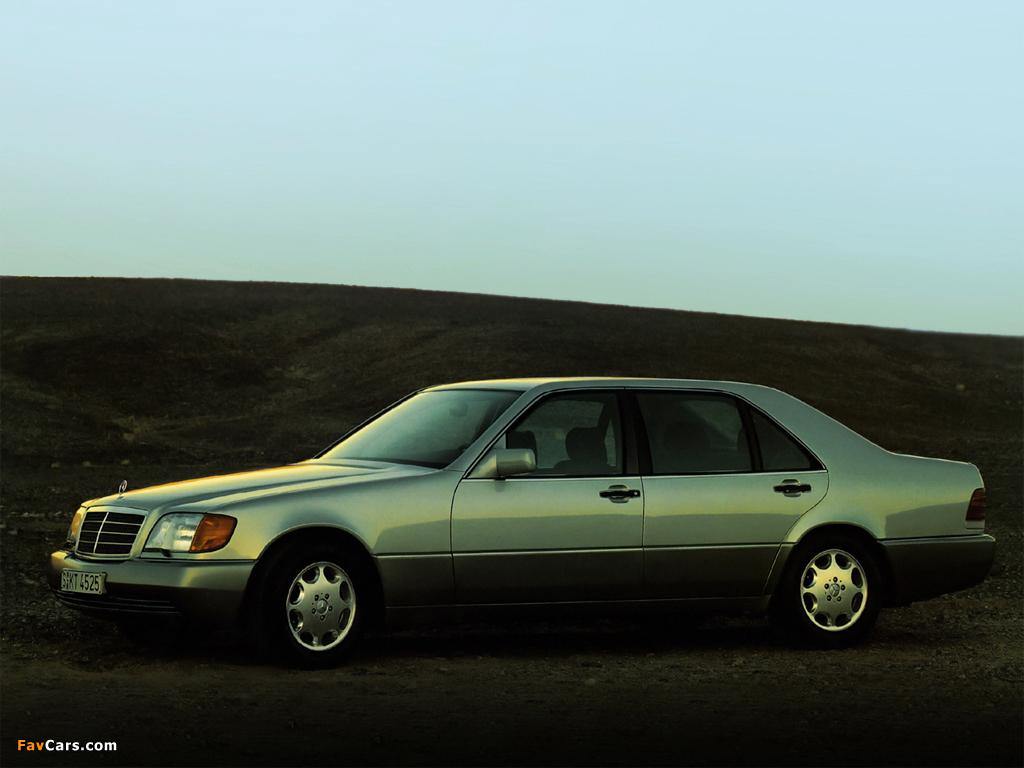 Mercedes-Benz S-Klasse (W140) 1991–98 pictures (1024 x 768)