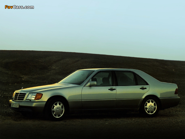 Mercedes-Benz S-Klasse (W140) 1991–98 pictures (640 x 480)