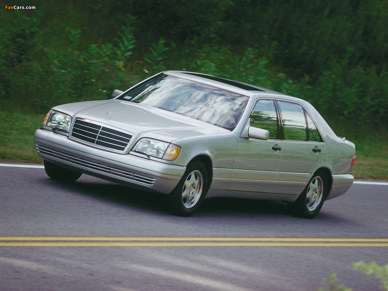 Mercedes-Benz S-Klasse (W140) 1991–98 pictures (1280 x 960)