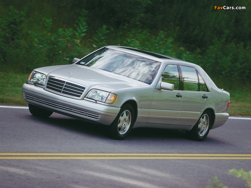 Mercedes-Benz S-Klasse (W140) 1991–98 pictures (800 x 600)