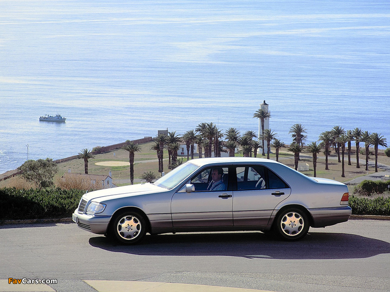 Mercedes-Benz S-Klasse (W140) 1991–98 wallpapers (800 x 600)