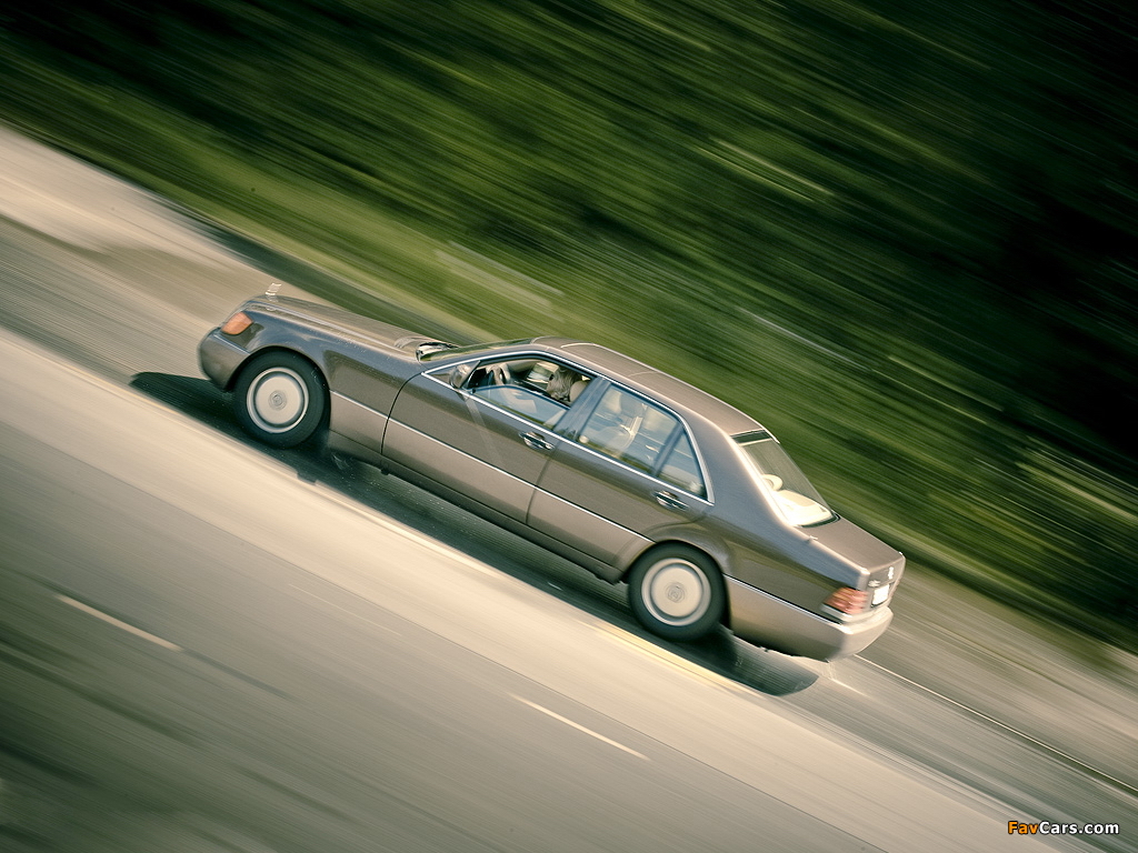 Mercedes-Benz S-Klasse (W140) 1991–98 wallpapers (1024 x 768)