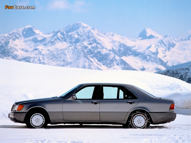 Mercedes-Benz 500 SEL (W140) 1991–93 wallpapers (640 x 480)