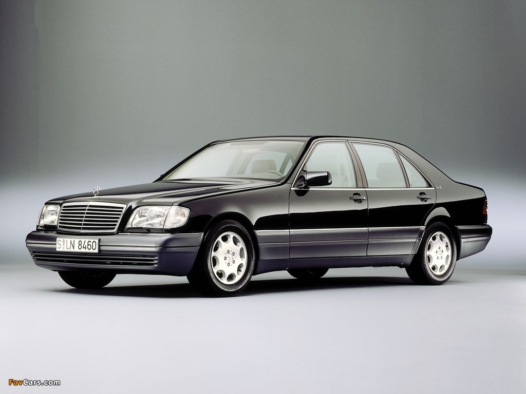 Mercedes-Benz S 600 L (W140) 1993–98 images (1024 x 768)