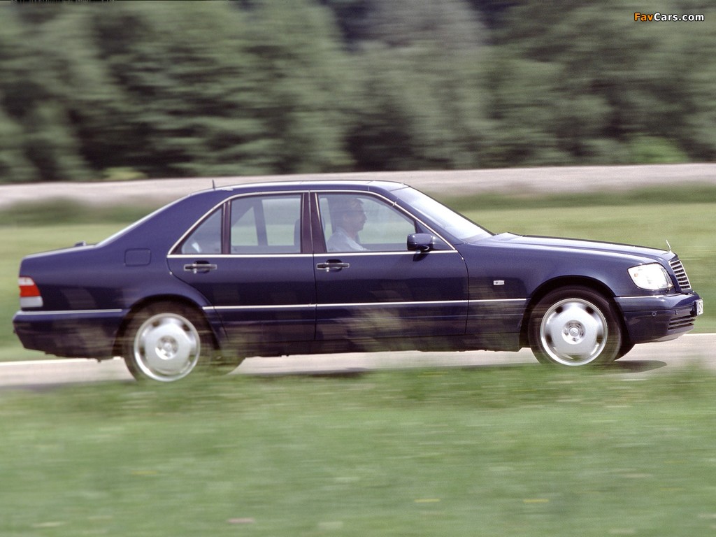 Mercedes-Benz S 600 (W140) 1993–98 images (1024 x 768)
