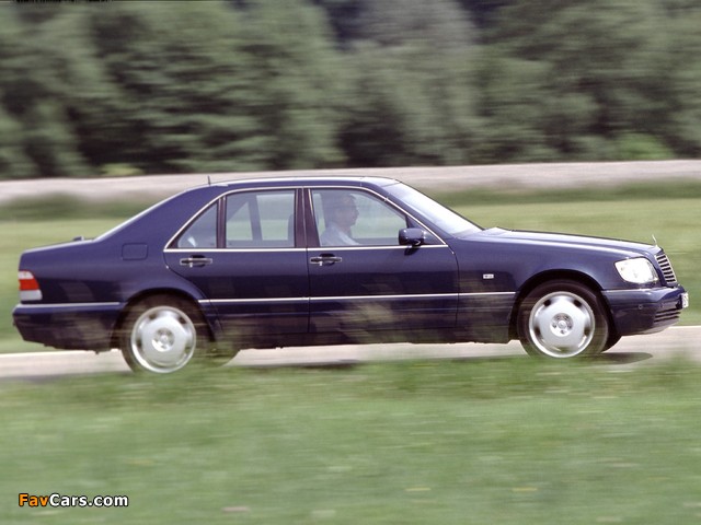Mercedes-Benz S 600 (W140) 1993–98 images (640 x 480)