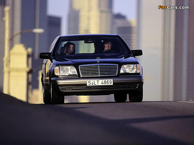 Mercedes-Benz S 600 (W140) 1993–98 photos (640 x 480)