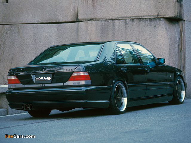 WALD Mercedes-Benz S-Klasse (W140) 1993–98 photos (640 x 480)