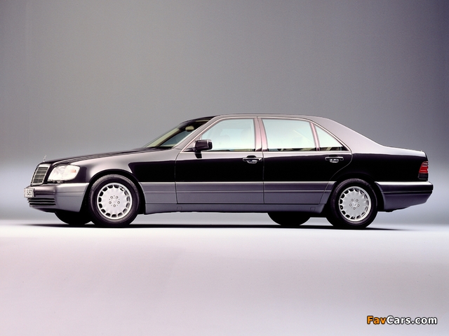 Mercedes-Benz S 600 L (W140) 1993–98 pictures (640 x 480)