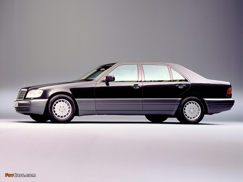 Mercedes-Benz S 600 L (W140) 1993–98 pictures (800 x 600)