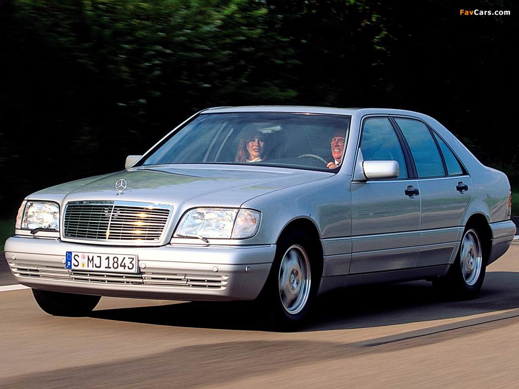 Mercedes-Benz S 300 Turbodiesel (W140) 1996–98 pictures (1024 x 768)