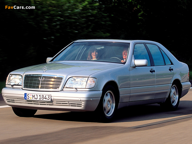 Mercedes-Benz S 300 Turbodiesel (W140) 1996–98 pictures (640 x 480)