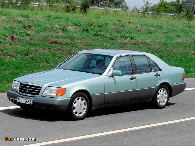 Mercedes-Benz S 350 Turbodiesel (W140) 1996–98 wallpapers (640 x 480)