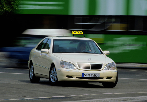 Mercedes-Benz S-Klasse Taxi (W220) 1998–2002 images