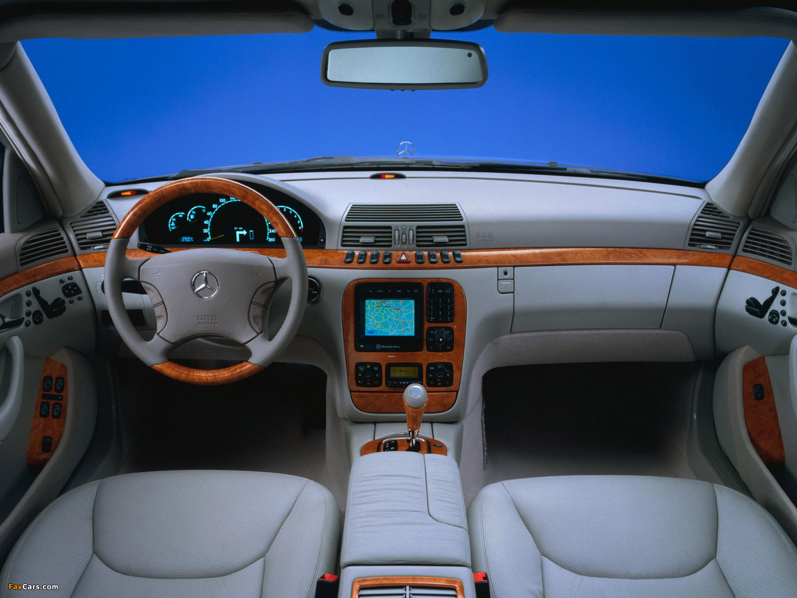 Mercedes-Benz S 500 L (W220) 1998–2002 images (1600 x 1200)