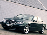 Mercedes-Benz S-Klasse UK-spec (W220) 1998–2002 images
