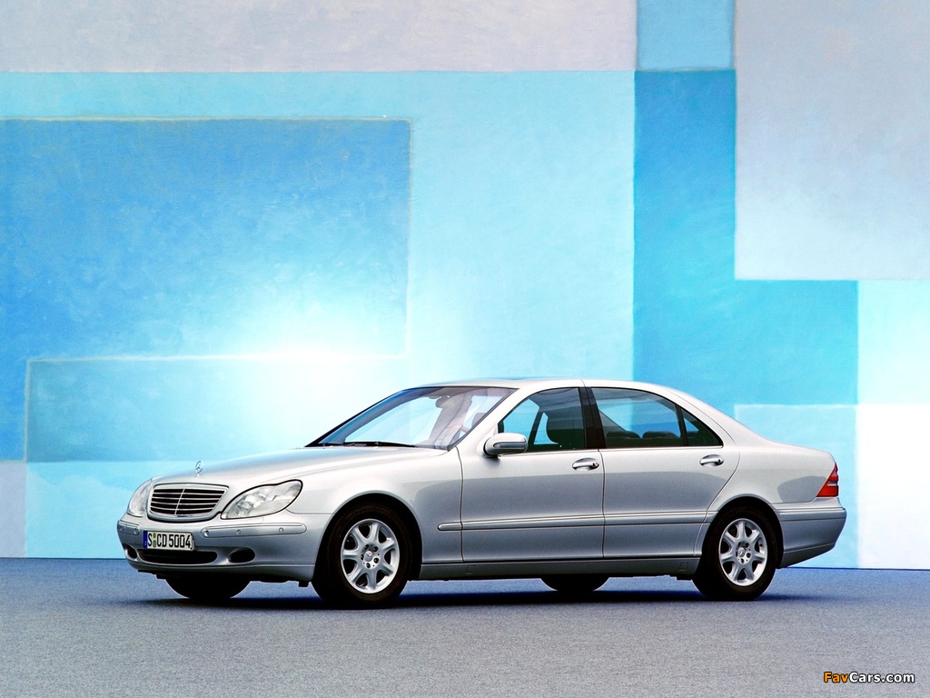 Mercedes-Benz S 500 L (W220) 1998–2002 photos (1024 x 768)