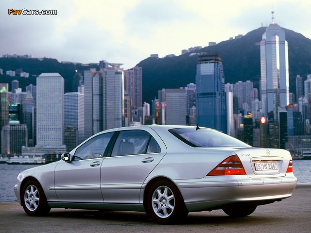 Mercedes-Benz S 500 L (W220) 1998–2002 photos (640 x 480)