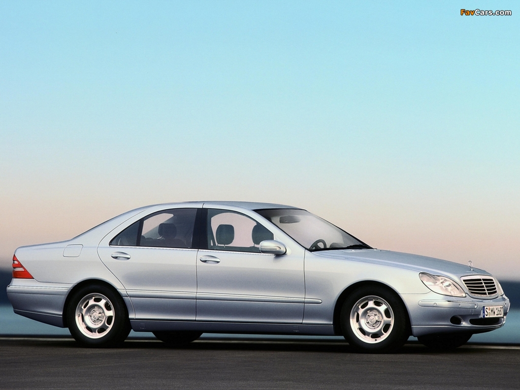 Mercedes-Benz S 320 (W220) 1998–2002 pictures (1024 x 768)