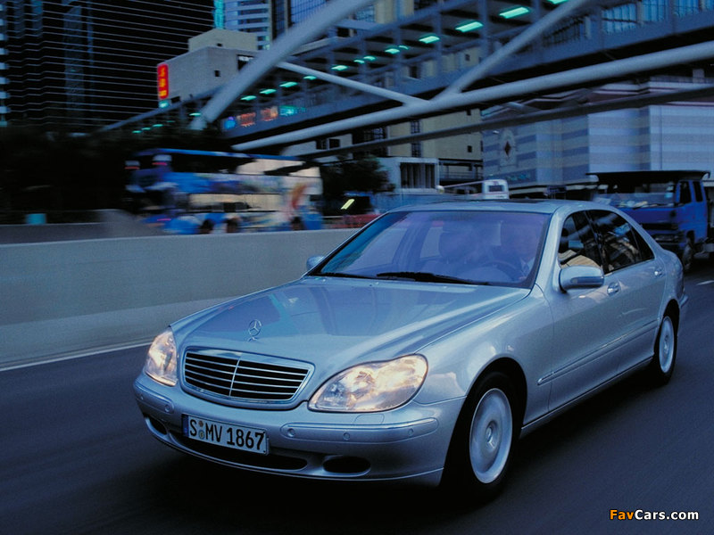 Mercedes-Benz S 500 L (W220) 1998–2002 pictures (800 x 600)