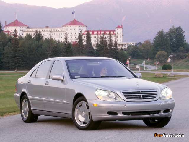 Mercedes-Benz S 600 US-spec (W220) 2002–05 images (640 x 480)