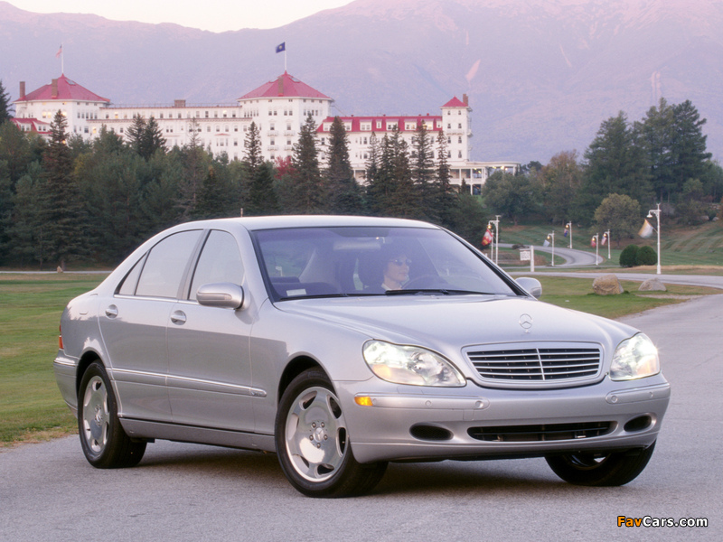 Mercedes-Benz S 600 US-spec (W220) 2002–05 images (800 x 600)