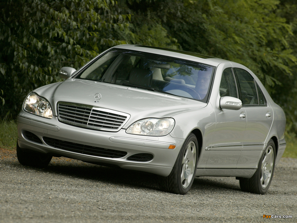 Mercedes-Benz S 600 US-spec (W220) 2002–05 pictures (1024 x 768)