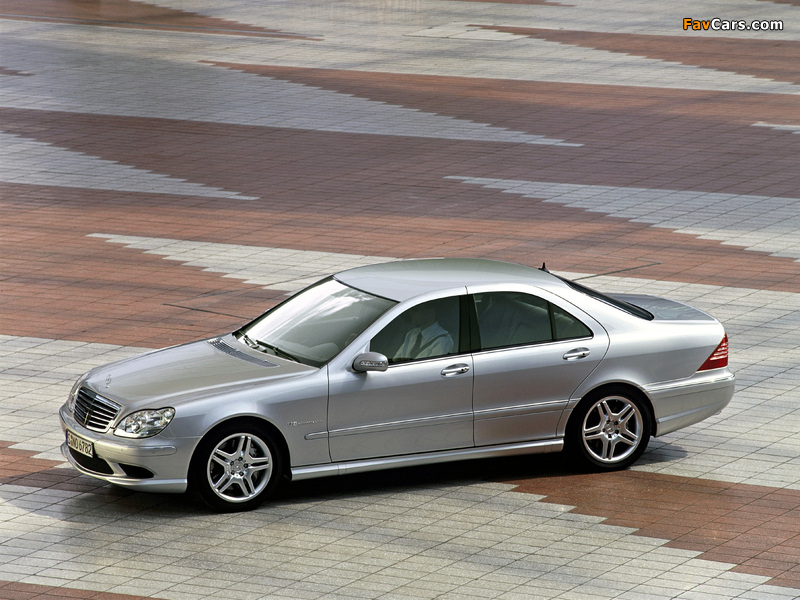 Mercedes-Benz S 55 AMG (W220) 2002–05 pictures (800 x 600)