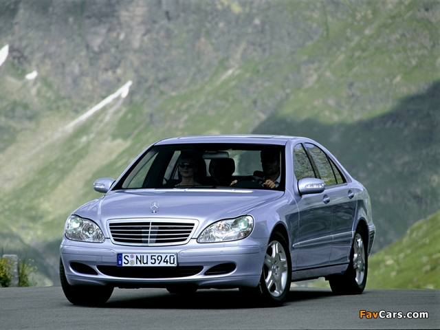 Mercedes-Benz S 500 4MATIC (W220) 2002–06 pictures (640 x 480)